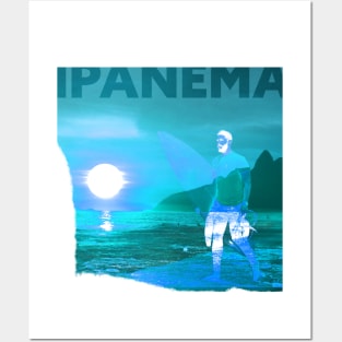 Ipanema design Posters and Art